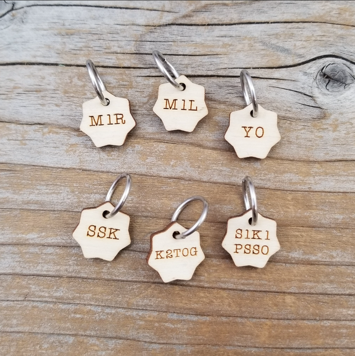 Increase / Decrease Stitch Marker Set – KnitWit Yarn Shop