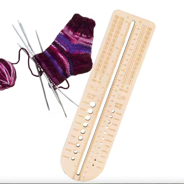 Sock Ruler – KnitWit Yarn Shop
