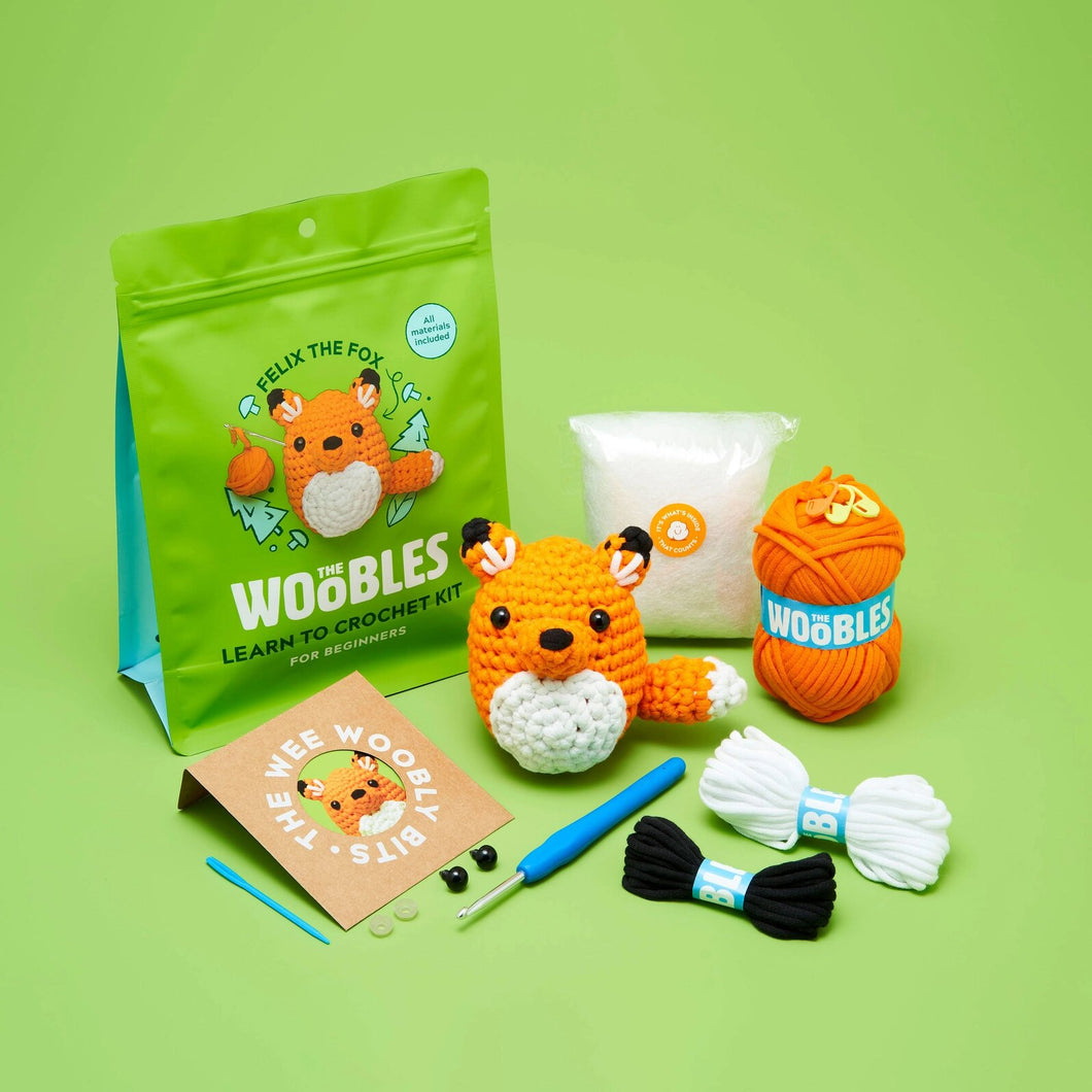 The Woobles: Beginner Crochet Kits
