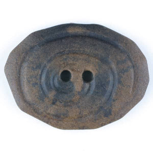 Brown Oval Large Buttons