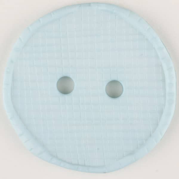 Light Blue Crosshatch Button