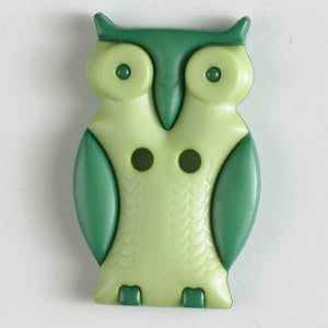 Novelty Owl Button