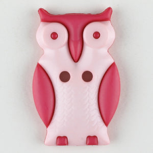 Novelty Owl Button