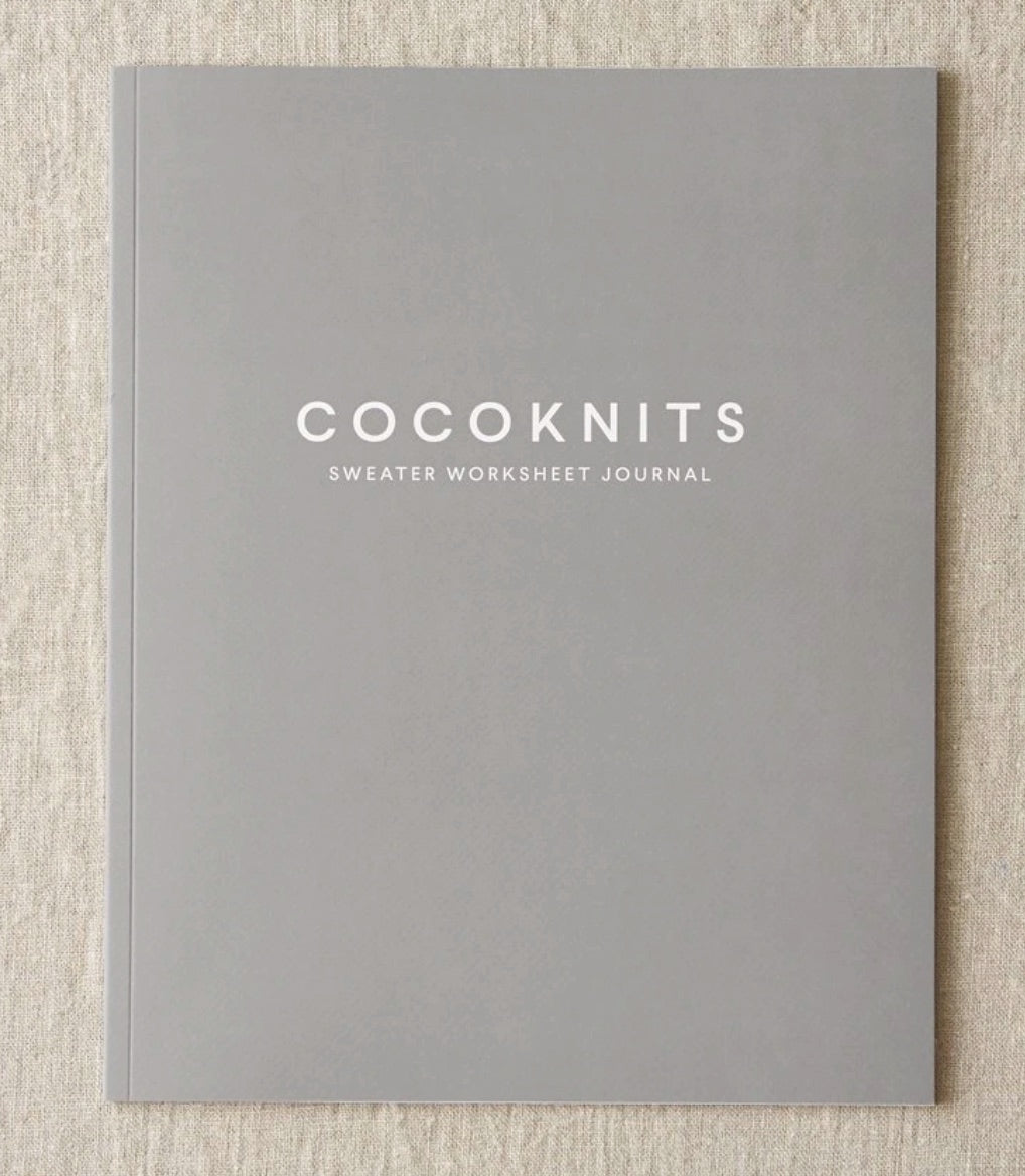 CocoKnits Sweater Worksheet Journal
