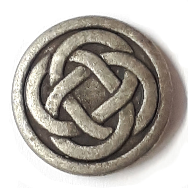 Celtic Knot Metal Button