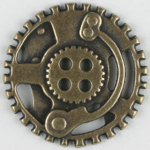 Steampunk Metal Buttons