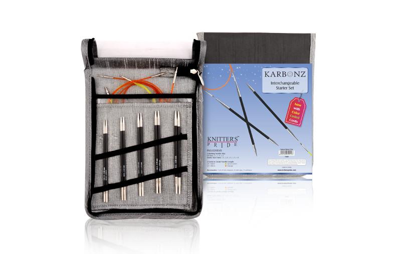 Knitter's Pride Karbonz Special Interchangeable Needle Set 16 – Wool and  Company