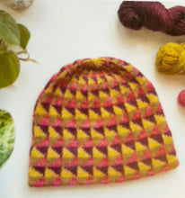 Load image into Gallery viewer, Bobolink Diamond + Triangle Hat
