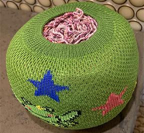 The Patchwork Frog - Yarn Snuggles