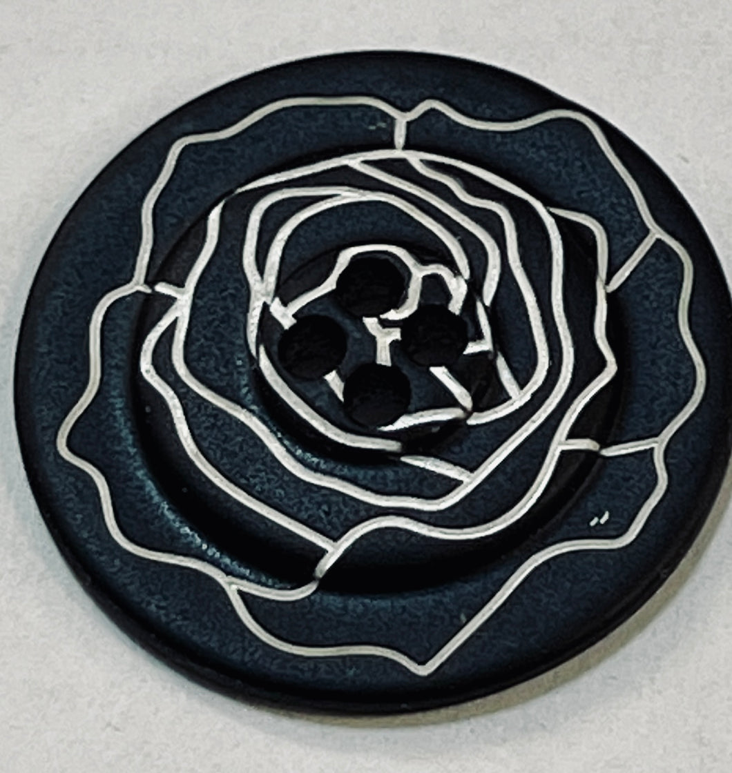 Rose Scribble Button