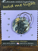 Load image into Gallery viewer, Handmade Clay Shawl/Scarf Pins
