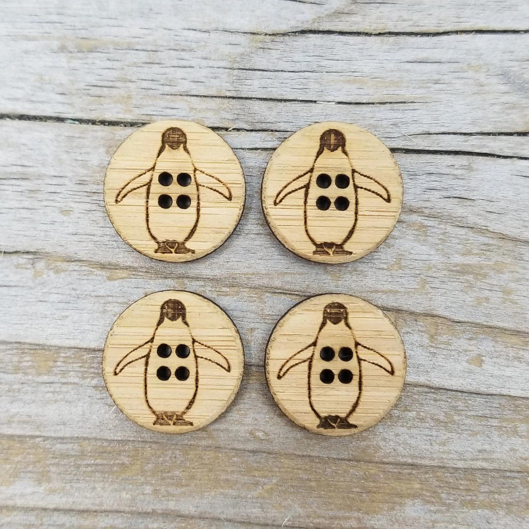 Penguin Buttons