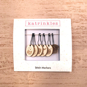 Breakfast All Day - Katrinkles Stitch Markers