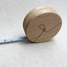 Load image into Gallery viewer, Maple Wood Tape Measure
