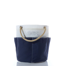 Load image into Gallery viewer, Sea Bags - All Purpose Navy Tool Bucket Bag
