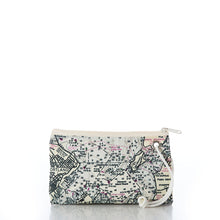 Load image into Gallery viewer, Sea Bags - Casco Bay Nautical Chart Wristlet

