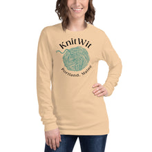 Load image into Gallery viewer, KnitWit Unisex Long Sleeve Tee
