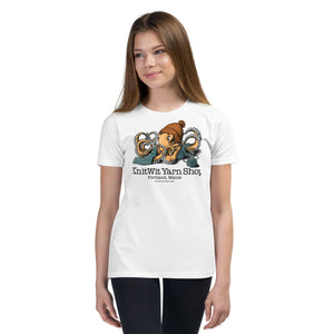 Knitting Octopus Youth T-Shirt